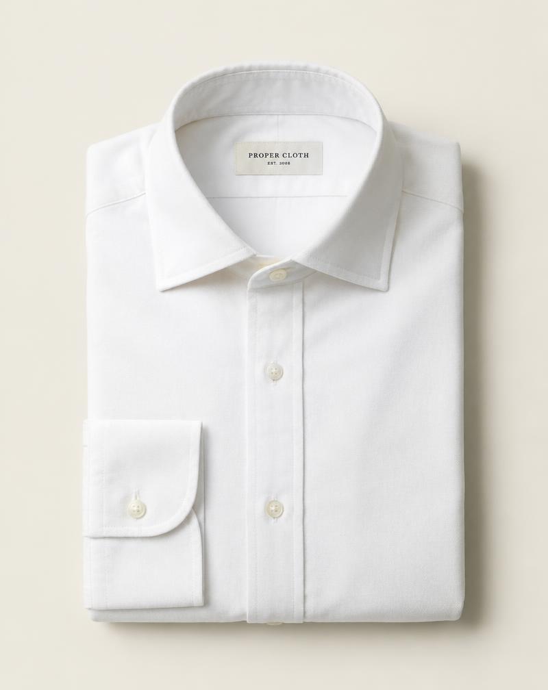 Signature Oxford Shirt in White